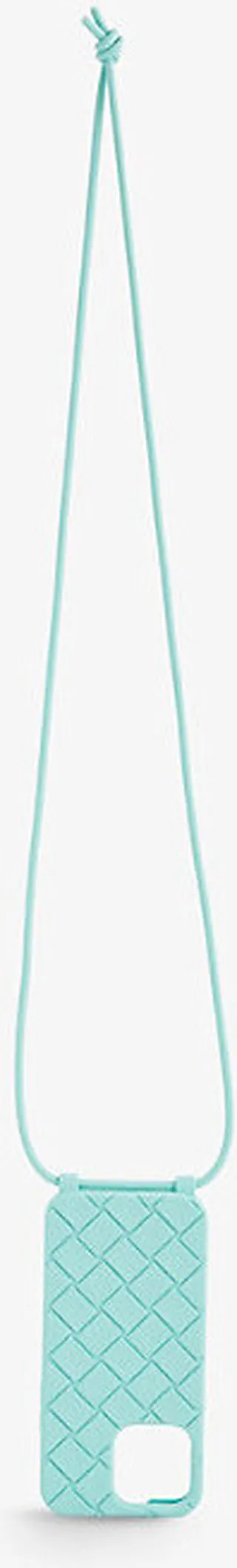Mens Celadon Intrecciato Rubber Iphone 13 Pro Case