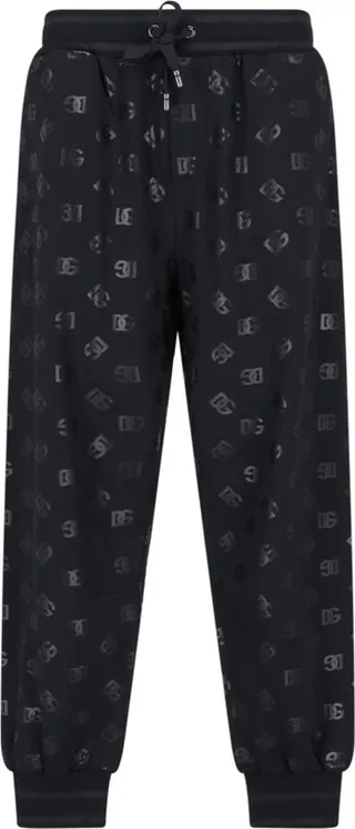 Dolce & Gabbana Logo-Printed Drawstring Track Pants