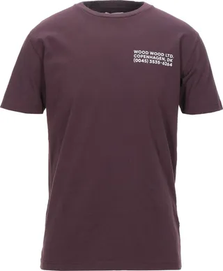 T-shirt Burgundy