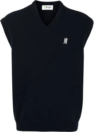 Golfing Lion-Logo sleeveless jumper