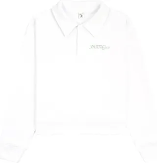 Health Club logo-print polo shirt