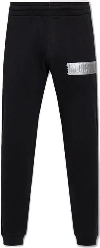 Moschino Logo Embossed Track Pants