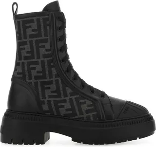 Fendi Domino Combat Boots