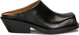 Marni Sabot Square Toe Clog in Black