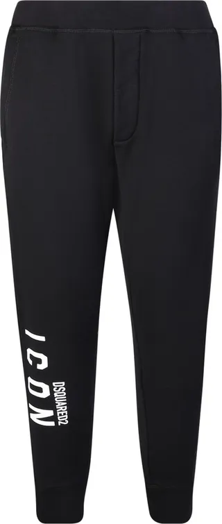 Black Be Icon Ski Track Pants