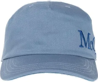 Alexander Mcqueen Logo Embroidered Baseball Cap