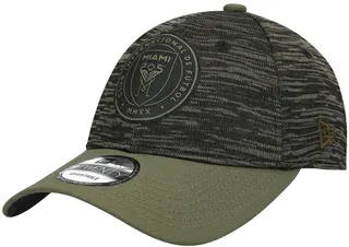 Men's Olive Inter Miami Cf Salute To Service 9TWENTY Adjustable Hat