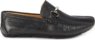 Leather Bit Driving Loafers