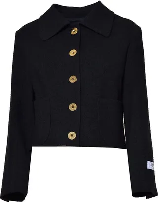 Patou Tweed Short Tailored Jacket