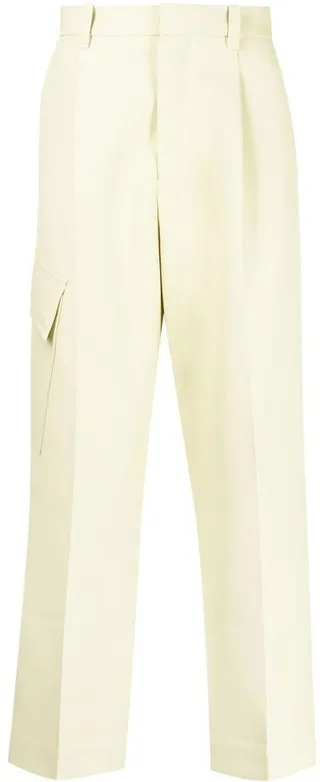 Combine straight-leg trousers
