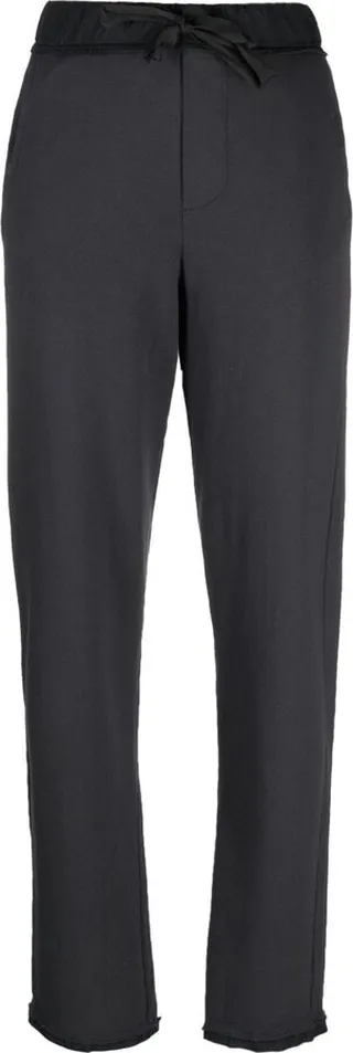 Drawstring-Waistband Cotton Trousers
