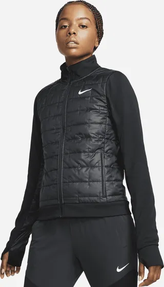 Nike Women's Therma-FIT Synthetic Fill Jacket in Black
