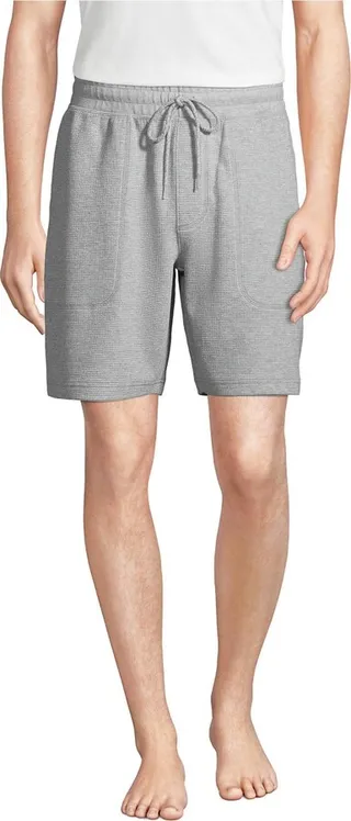 Lands' End Men's Big Waffle Pajama Shorts
