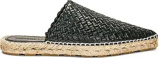 Bottega Veneta Open Back Espadrille in Navy