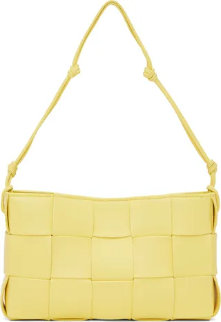 Bottega Veneta Yellow Cassette Shoulder Bag