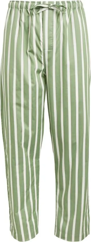 Derek Rose Royal Striped Pyjama Bottoms