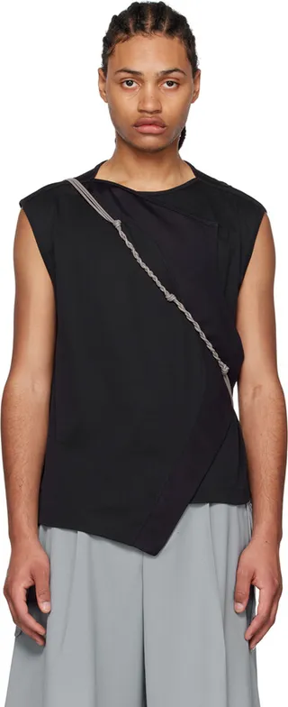Kiko Kostadinov Black Zlatyu T-Shirt