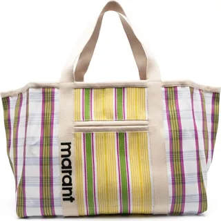 Check-Pattern Tote Bag