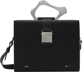 HELIOT EMIL Black Excluse Box Bag