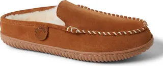 Fireside By Dearfoams Men's Gold Coast Shearling Mule