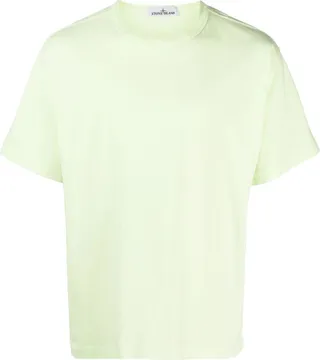 embroidered-logo detail T-shirt