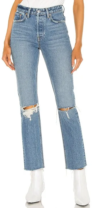 Karolina High Rise Straight Crop