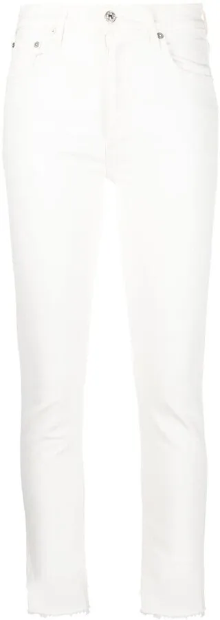High-Rise Slim-Fit Jeans