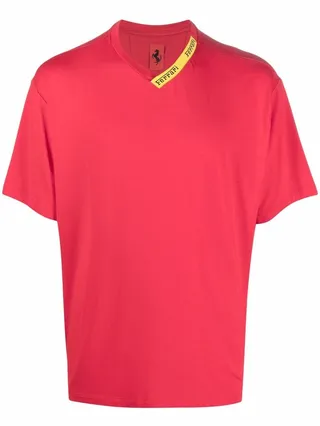 logo-tape T-shirt
