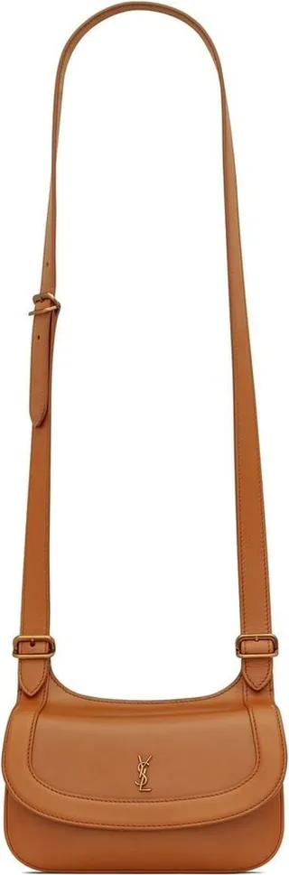 mini Charlie leather shoulder bag