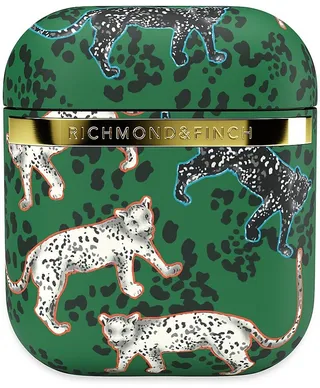 Green Leopard Airpod Case