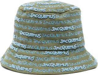 Embroidered-Logo Bucket Hat
