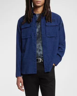 Men's Freddy Military Overshirt