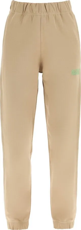 Logo Embroidery Jogger Pants