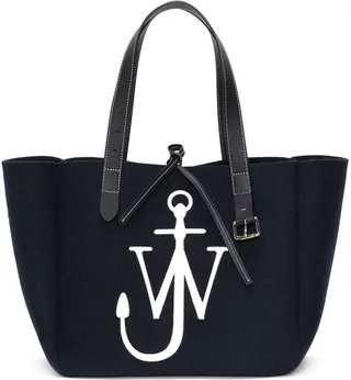 Belt-Handle Tote Bag