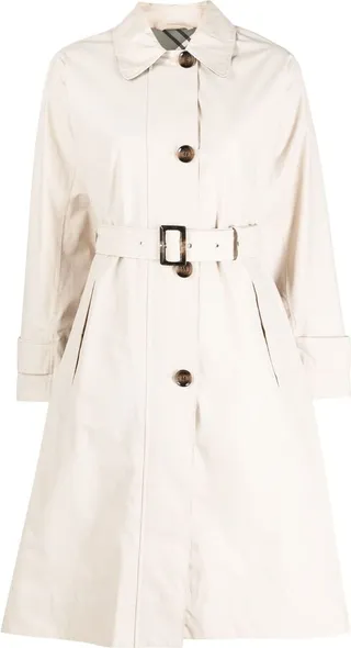Somerland single-breasted trench coat