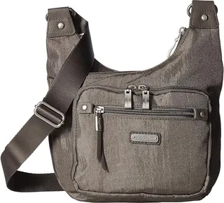 Baggallini RFID Cross City Bagg (Sterling Shimmer) Handbags