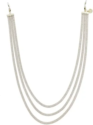 Crystal-Embellished Glasses Chain