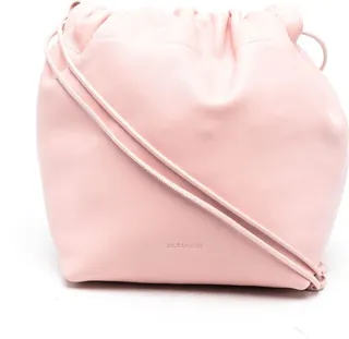 Debossed-Logo Shoulder Bag