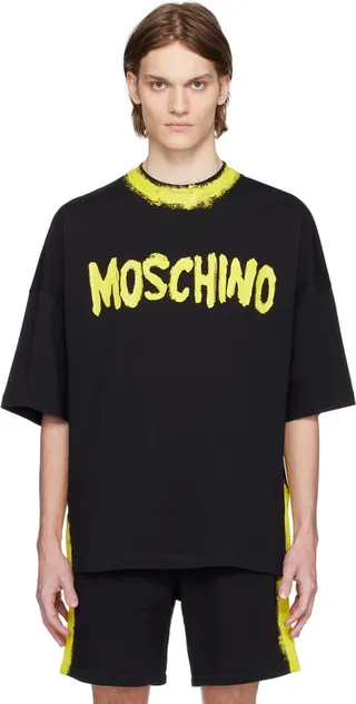 Moschino Black Maxi T-Shirt