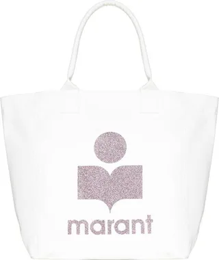 Isabel Marant Logo Detailed Tote Bag