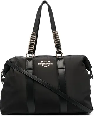 Logo-Plaque Large Tote Bag