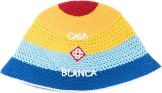 Embroidered-Logo Bucket Hat