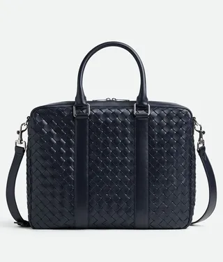 Large Intrecciato Briefcase