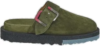 Off-White Buckle-Detailed Slip-On Slippers
