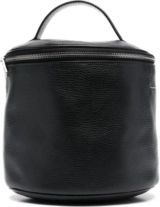 Hat Box leather bag