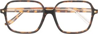 Square-Frame Optical Glasses