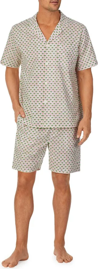 Print Organic Cotton Short Pajamas