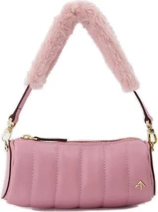 Manu Atelier Cylinder Mini Padded Handbag