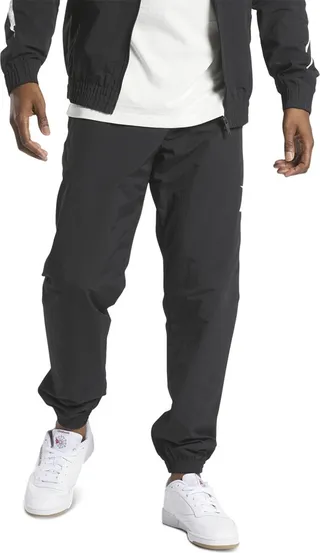 Reebok Men's Regular-Fit Classics Vector Logo-Print Track Pants