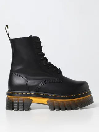 Flat booties woman Dr. Martens